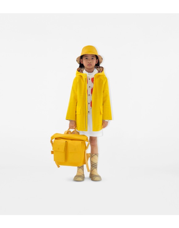 Laminated Cotton Backpack