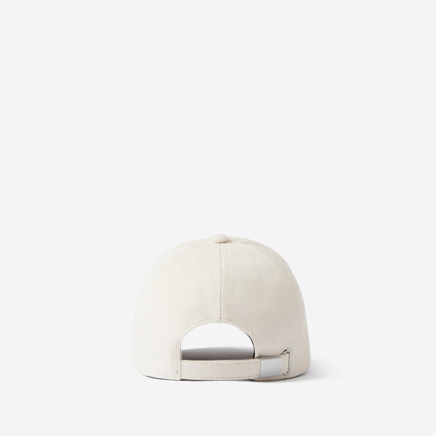 Horseferry 装饰棉质帆布棒球帽 (自然色) | Burberry® 博柏利官网