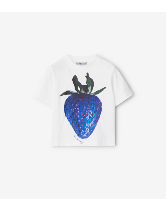 Strawberry Cotton T-shirt