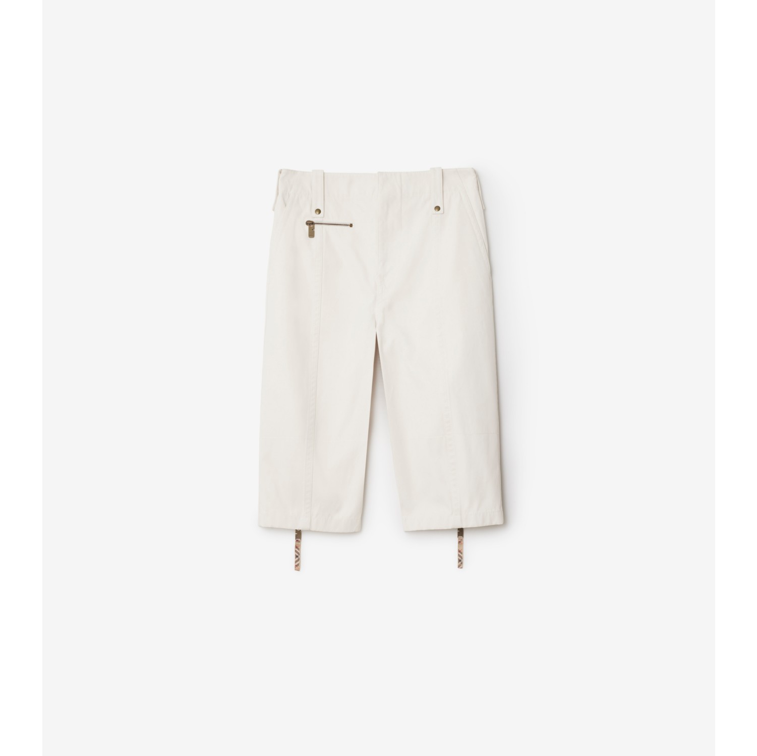Cotton Capri Trousers