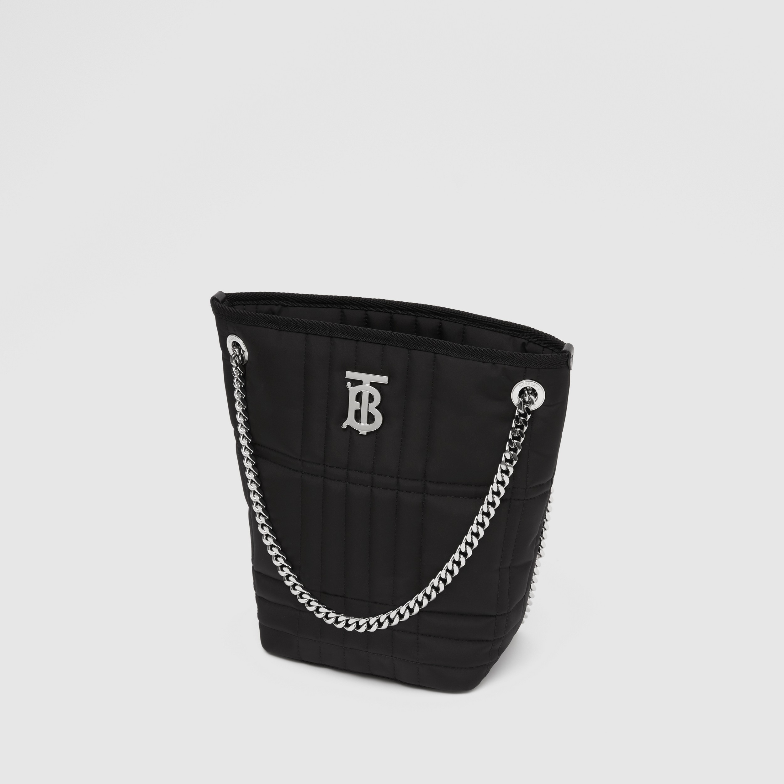 Kleine Bucket Bag „Lola“ aus Steppgewebe (Schwarz) - Damen | Burberry® - 4
