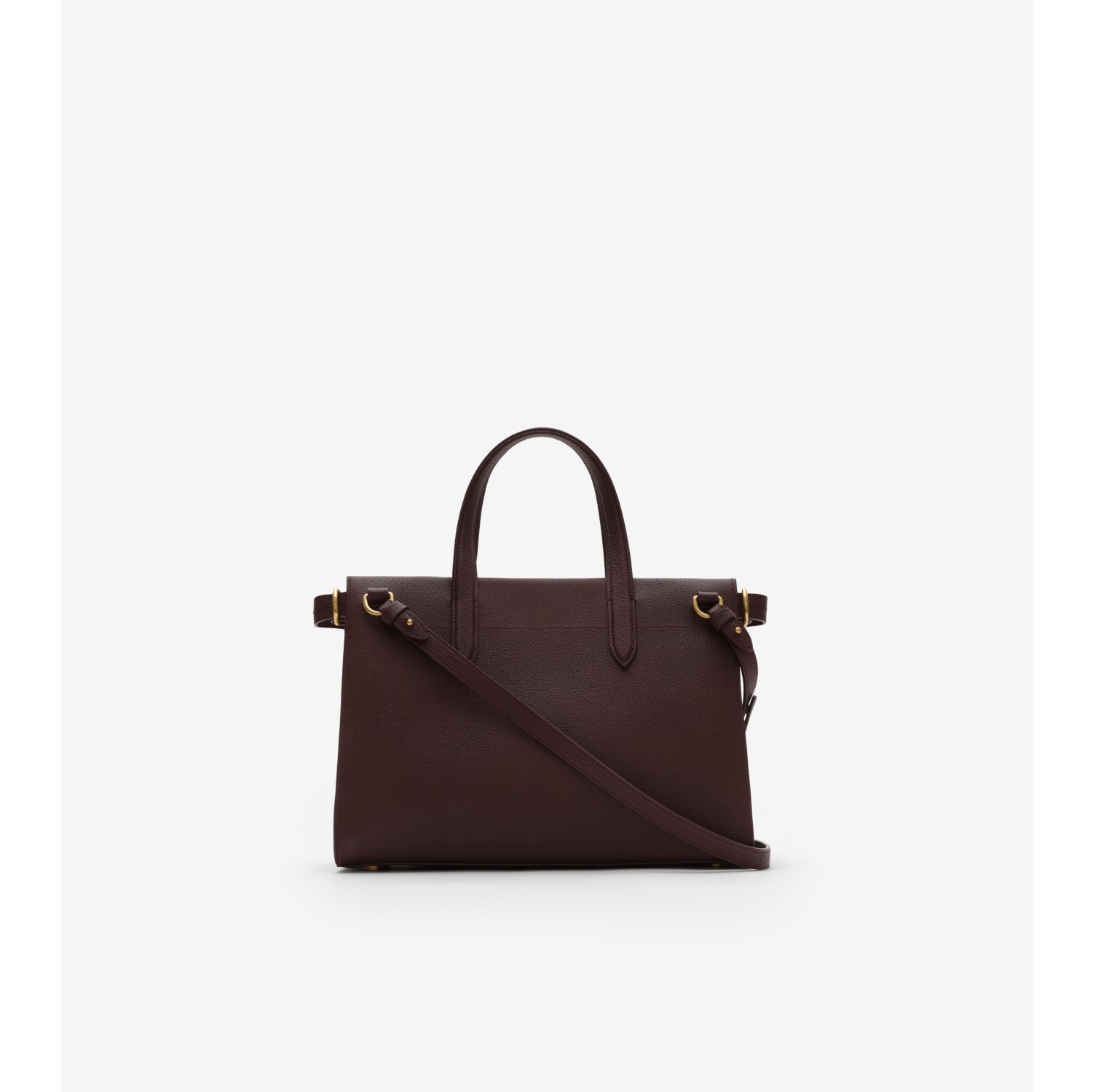 Small Cotswolds Check Tote in Vineyard red - Women, Leather