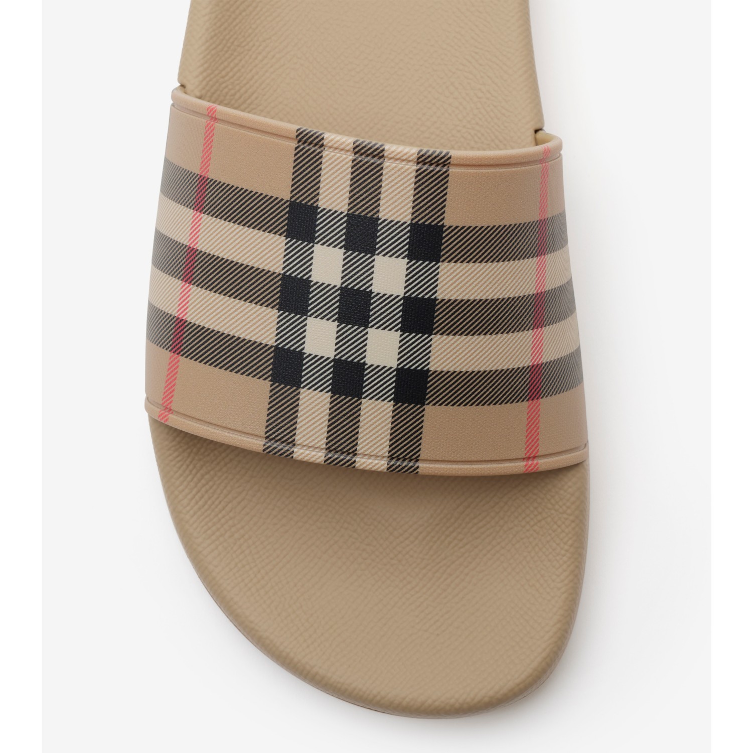 Check Slides in Archive beige - Women | Burberry® Official