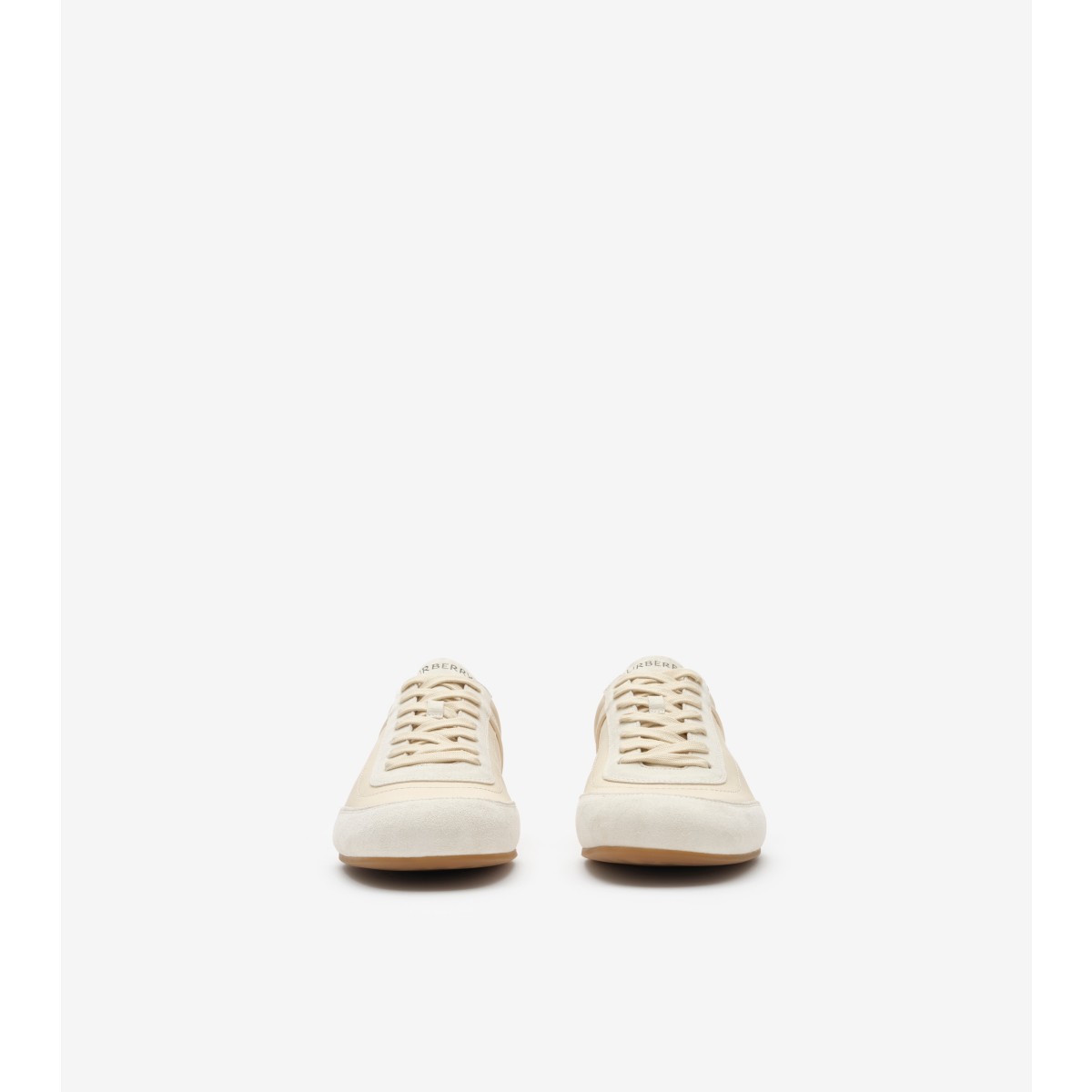  Check Leather Knight Runner Sneakers​