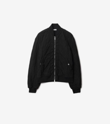 Burberry satin store bomber jacket