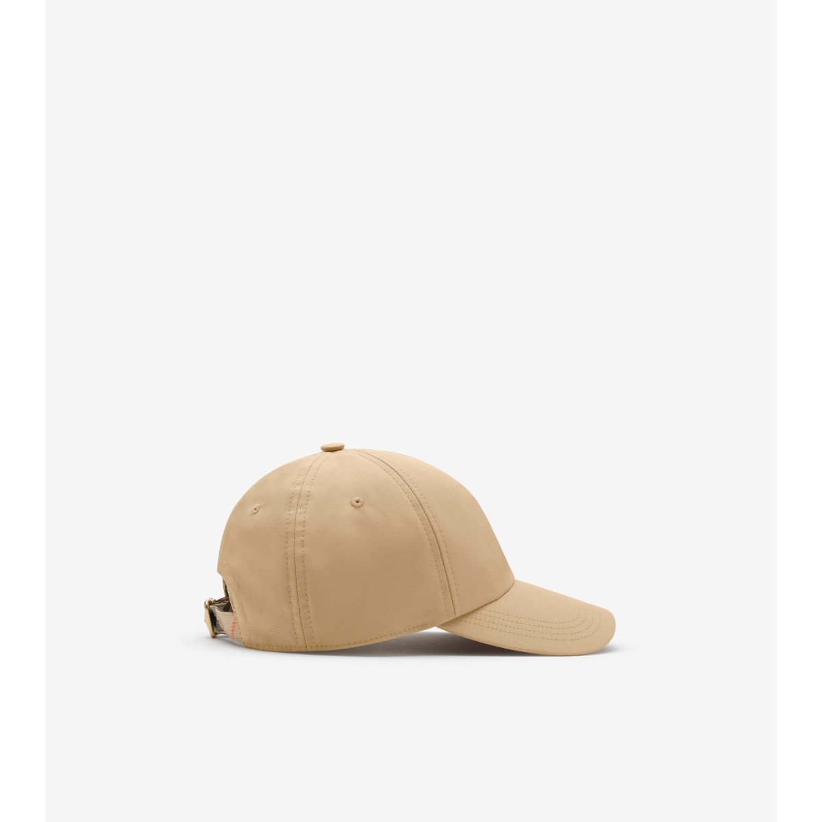  Check Gabardine Baseball Cap