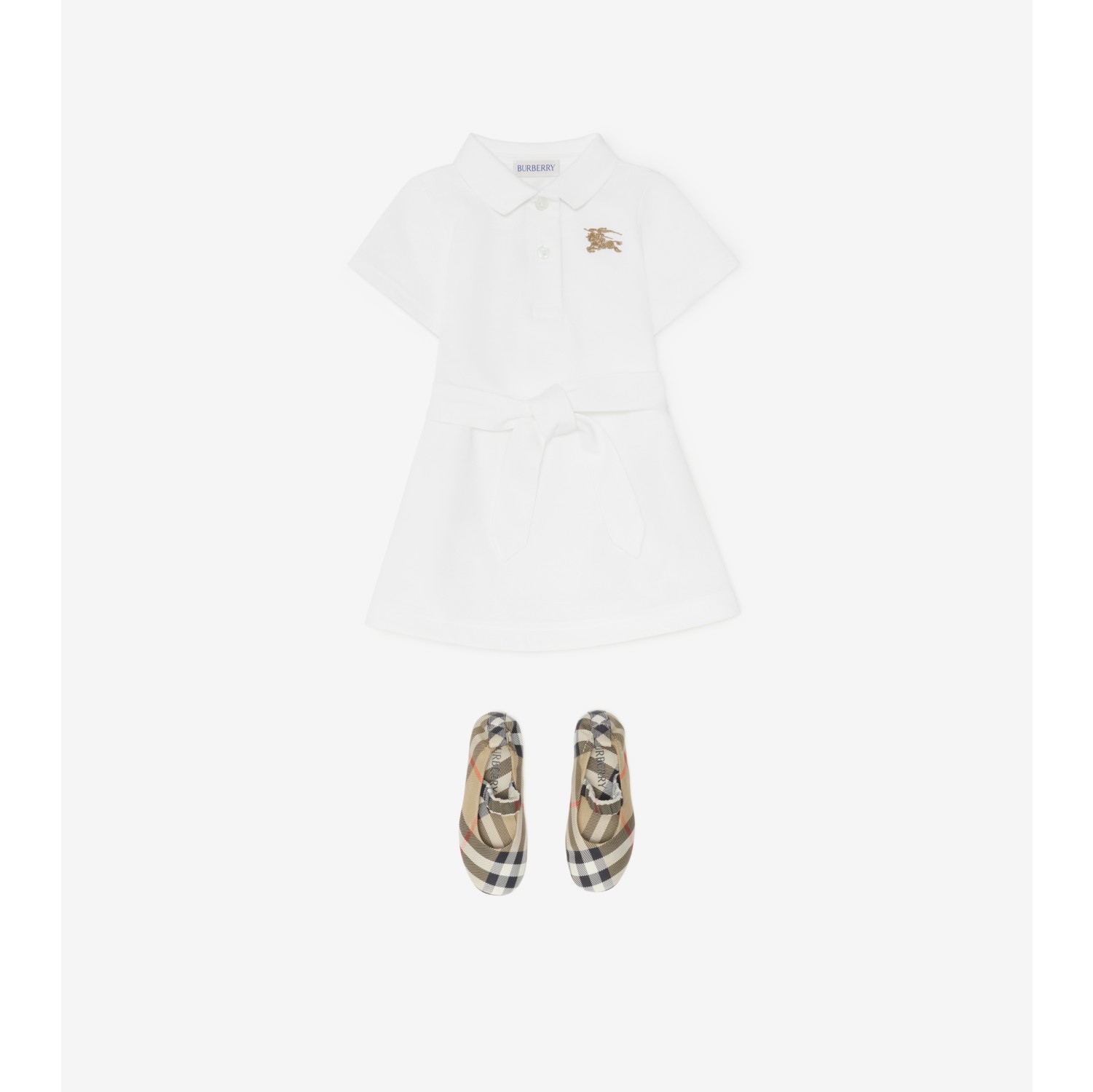 Cotton Polo Shirt Dress