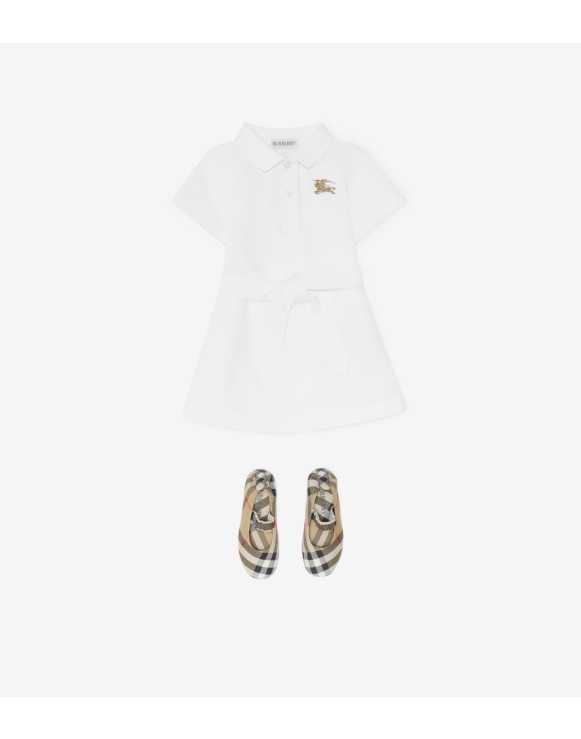Cotton Polo Shirt Dress