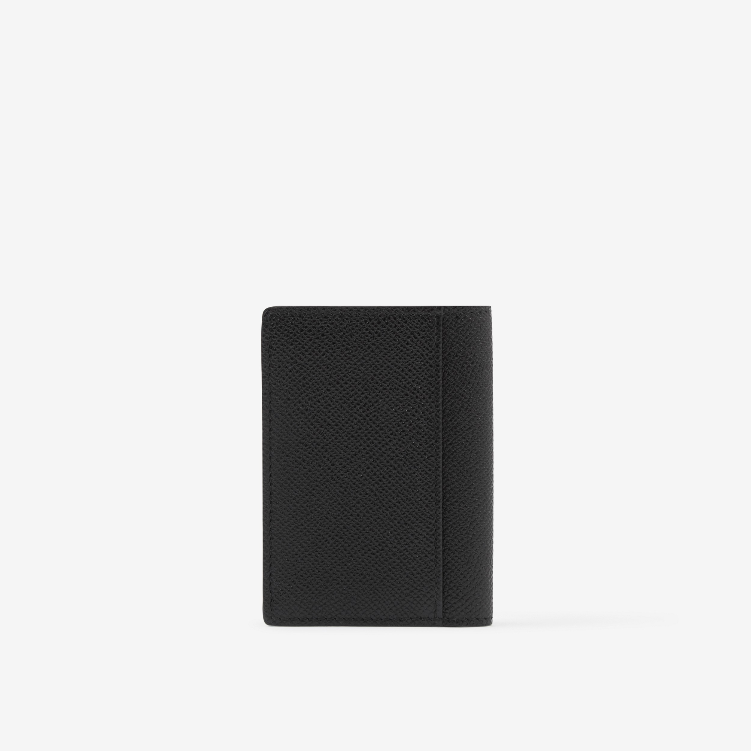 그레이니 레더 TB 폴딩 카드 케이스 (블랙) - 남성 | Burberry® - 3