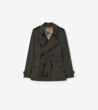 Extra-short Tropical Gabardine Kensington Trench Coat