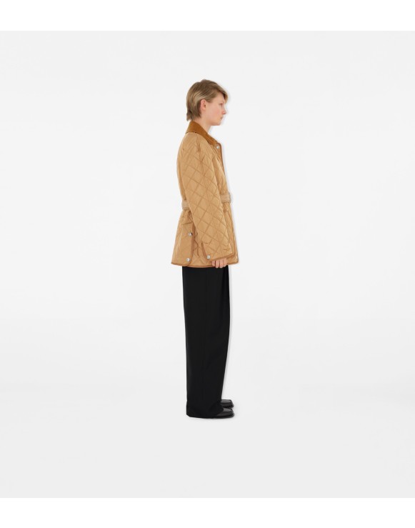 Veste de campagne matelassée en nylon