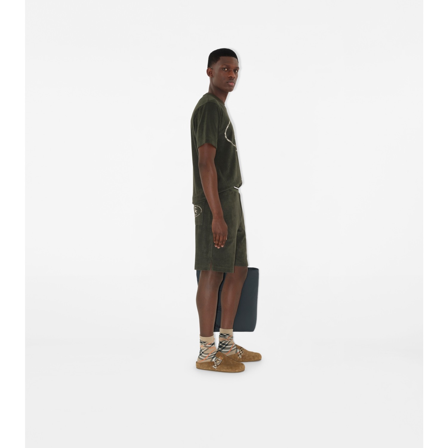 Short en tissu éponge