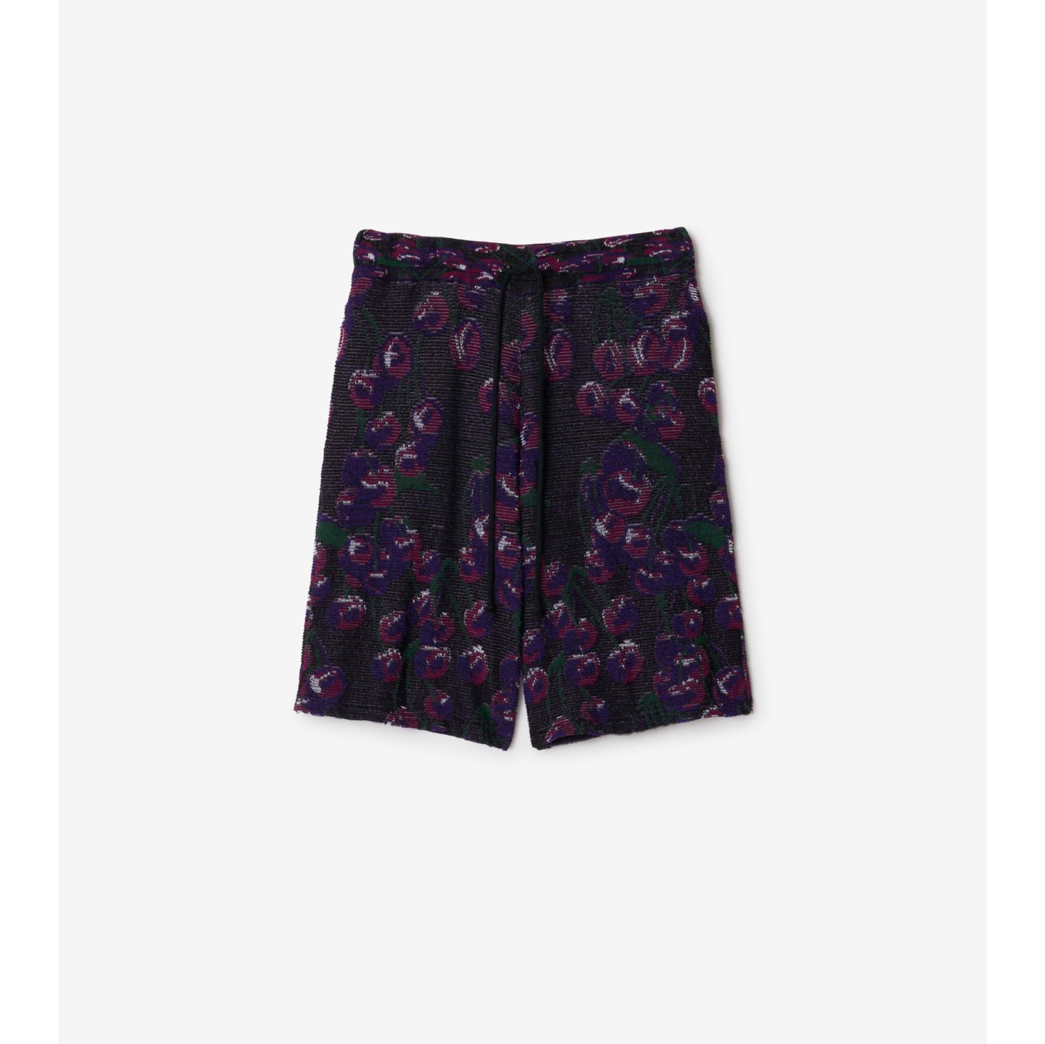 Cherry Cotton Silk Shorts - Men