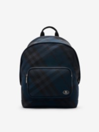 Grid Backpack in colour Navy