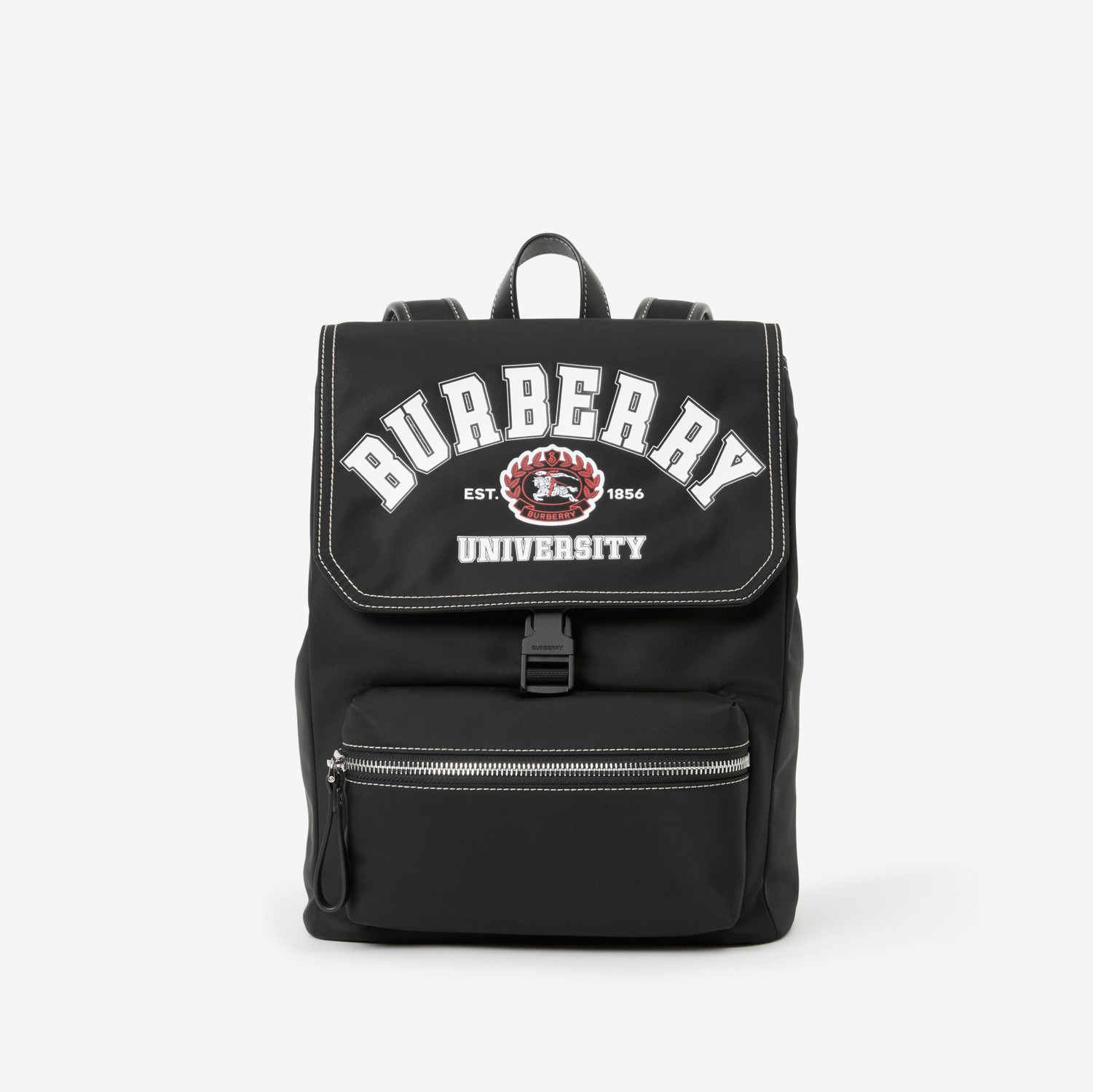 College Graphic Nylon Backpack in Black - Children | Burberry