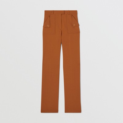 burberry jeans womens orange