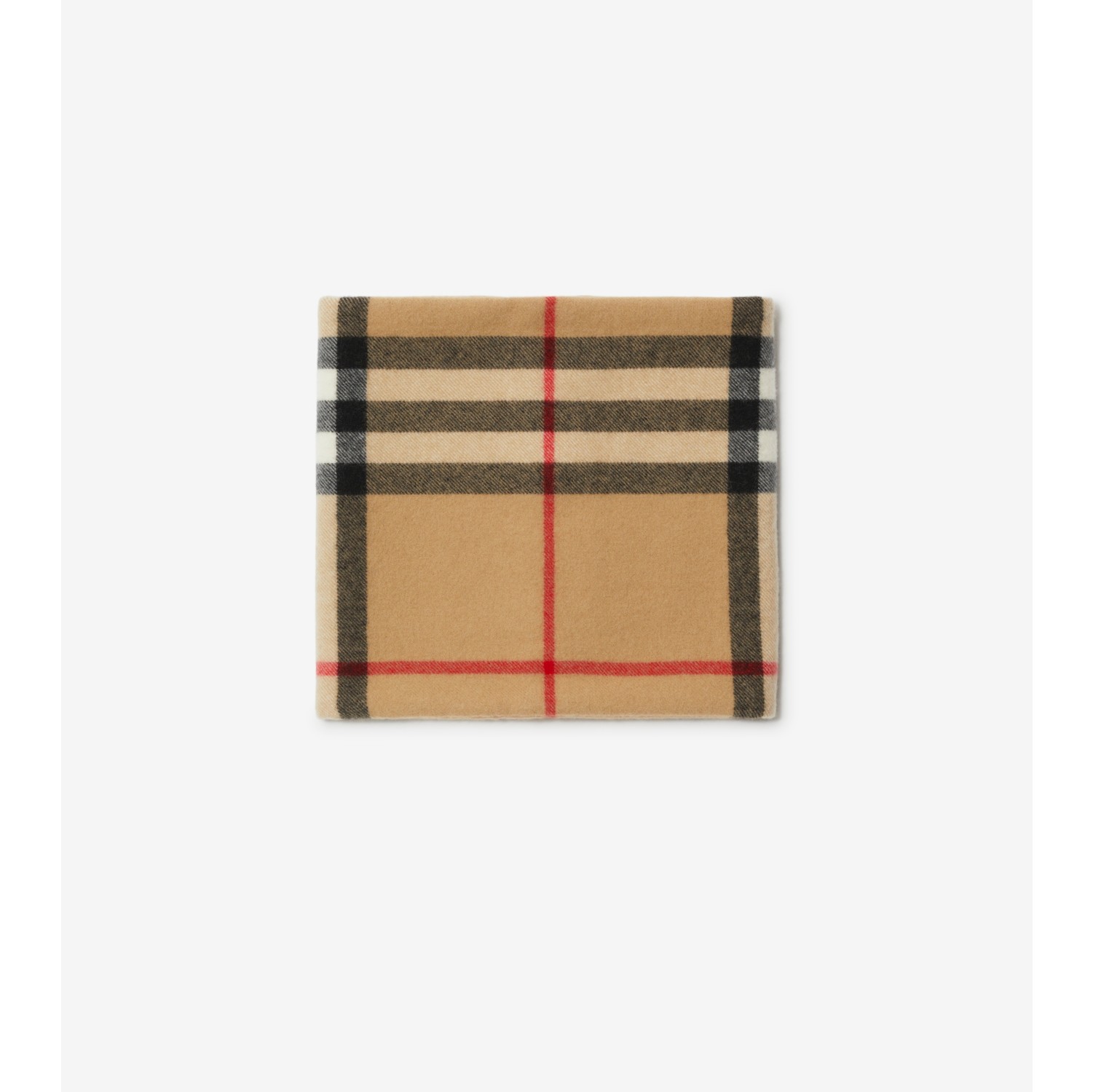 チェック カシミアスヌード (アーカイブベージュ) | Burberry®公式サイト