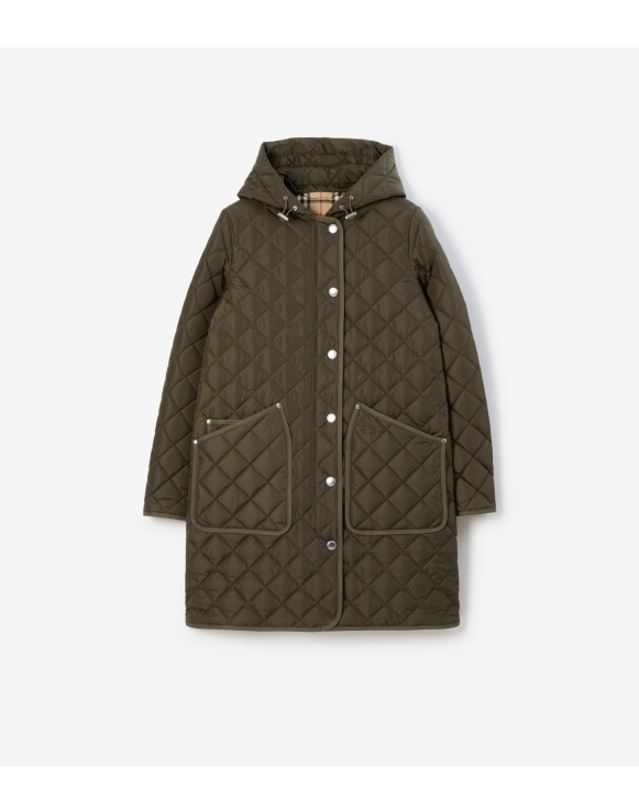 ウィメンズ デザイナーキルティングジャケット | Burberry® 公式サイト