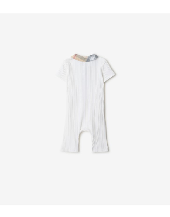 Combinaison en coton stretch