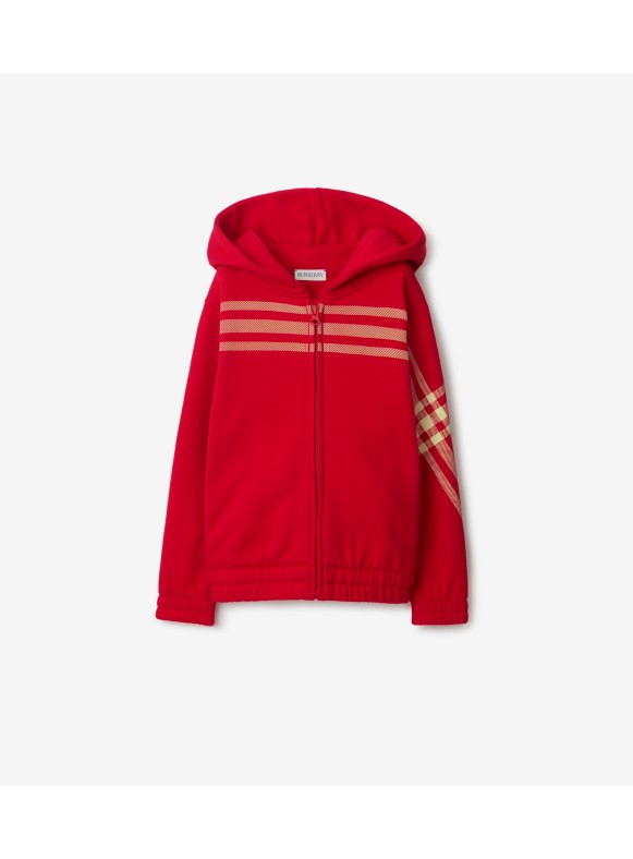 Burberry hoodie best sale kids bordeaux