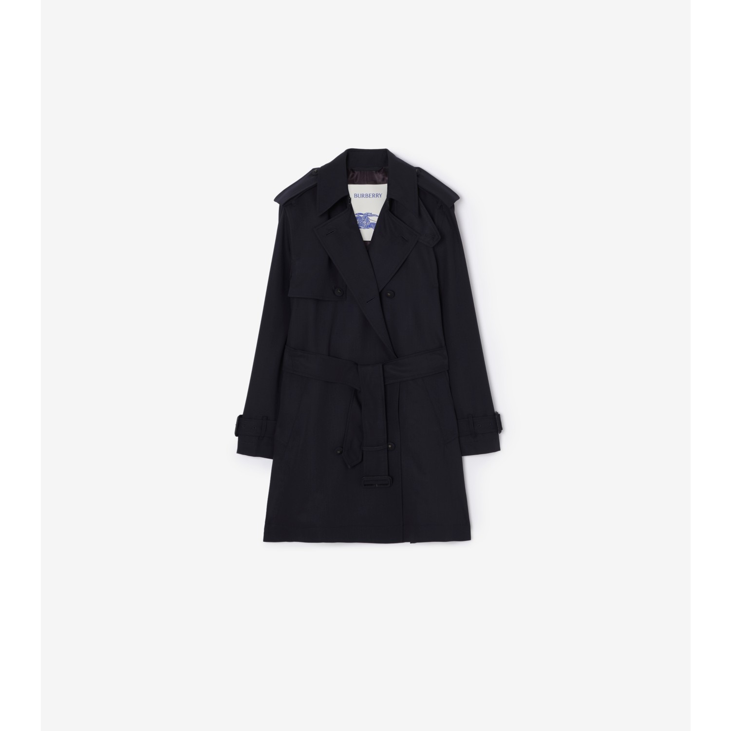 Trench court en laine