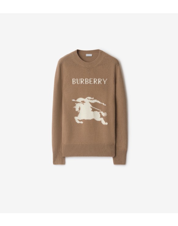 Woll-Kaschmir-Pullover mit EKD-Motiv