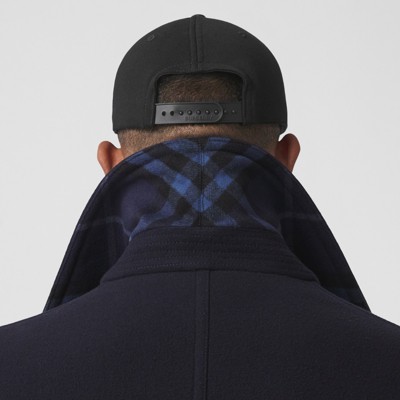 burberry hooded peacoat