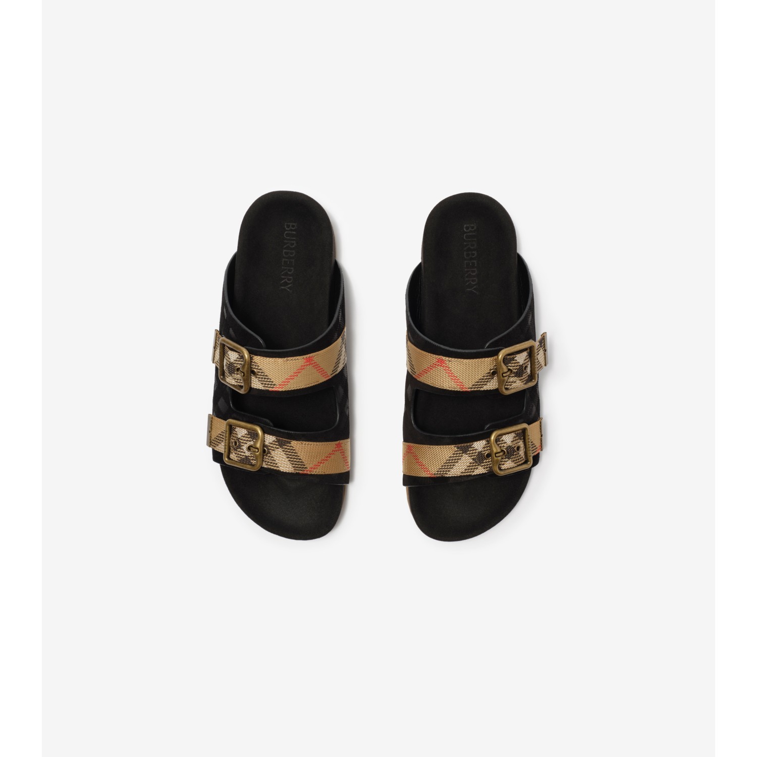 Check Suede Urchin Sandals - thumbnail 10