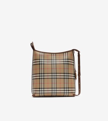 Burberry スモール チェック ショルダーバッグ (アーカイブベージュ) - ウィメンズ | Burberry®公式サイト