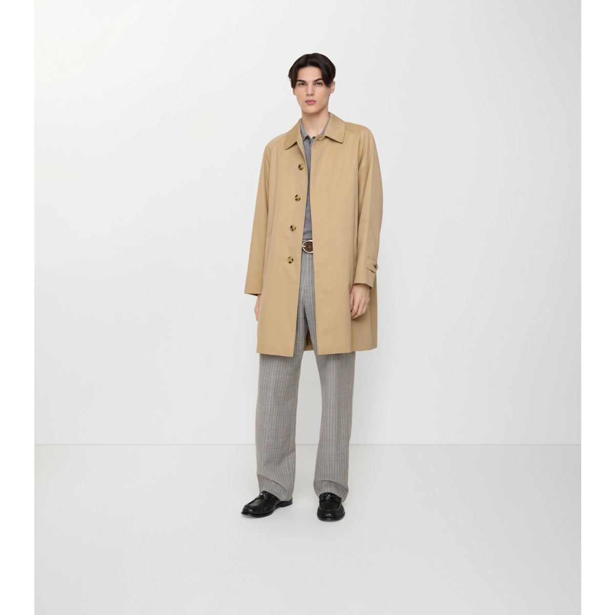  Check Mid-length Camden Heritage Car Coat