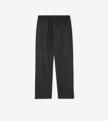 Wool Cashmere Trousers Lead melange ®
