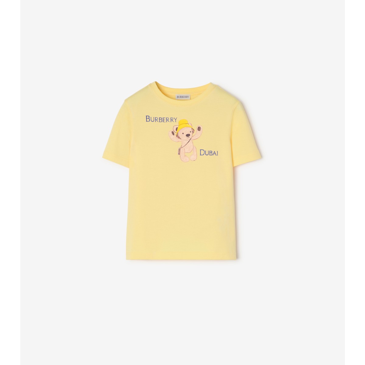  Check Dubai Bear Cotton T-shirt