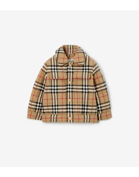 バーバリーキッズキルティングジャケットレアビンテージcoogiデニム3D