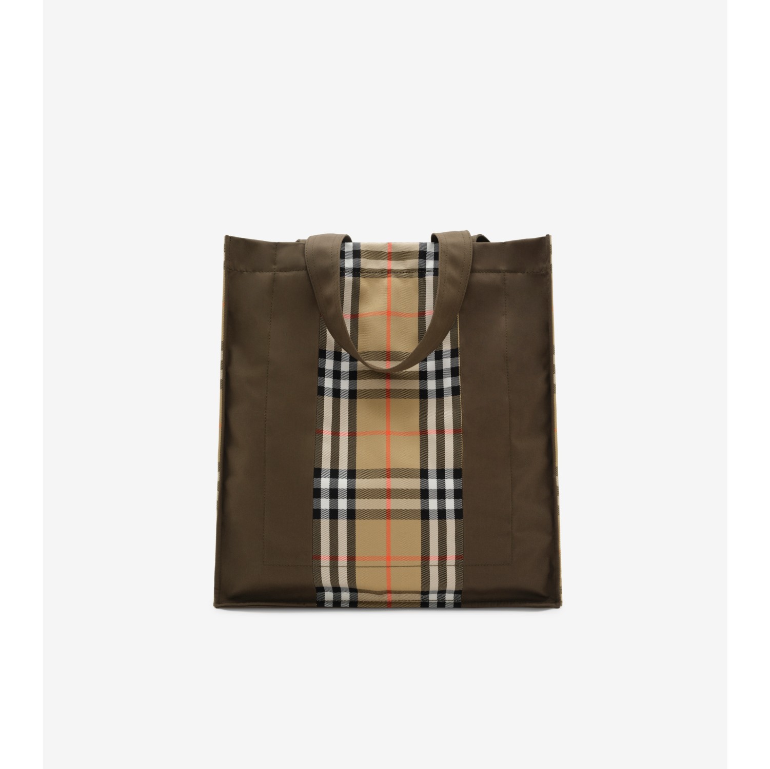 Henkeltasche „Trench“ mit Check