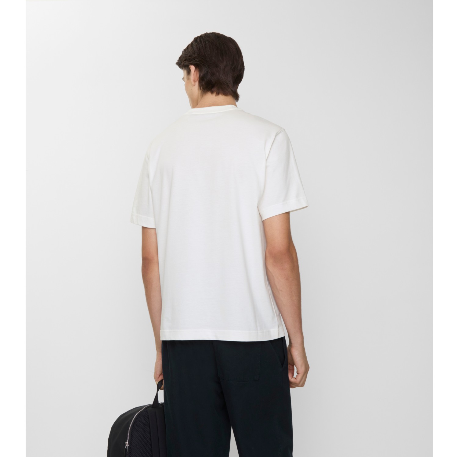 Baumwoll-T-Shirt mit EKD-Motiv und Check