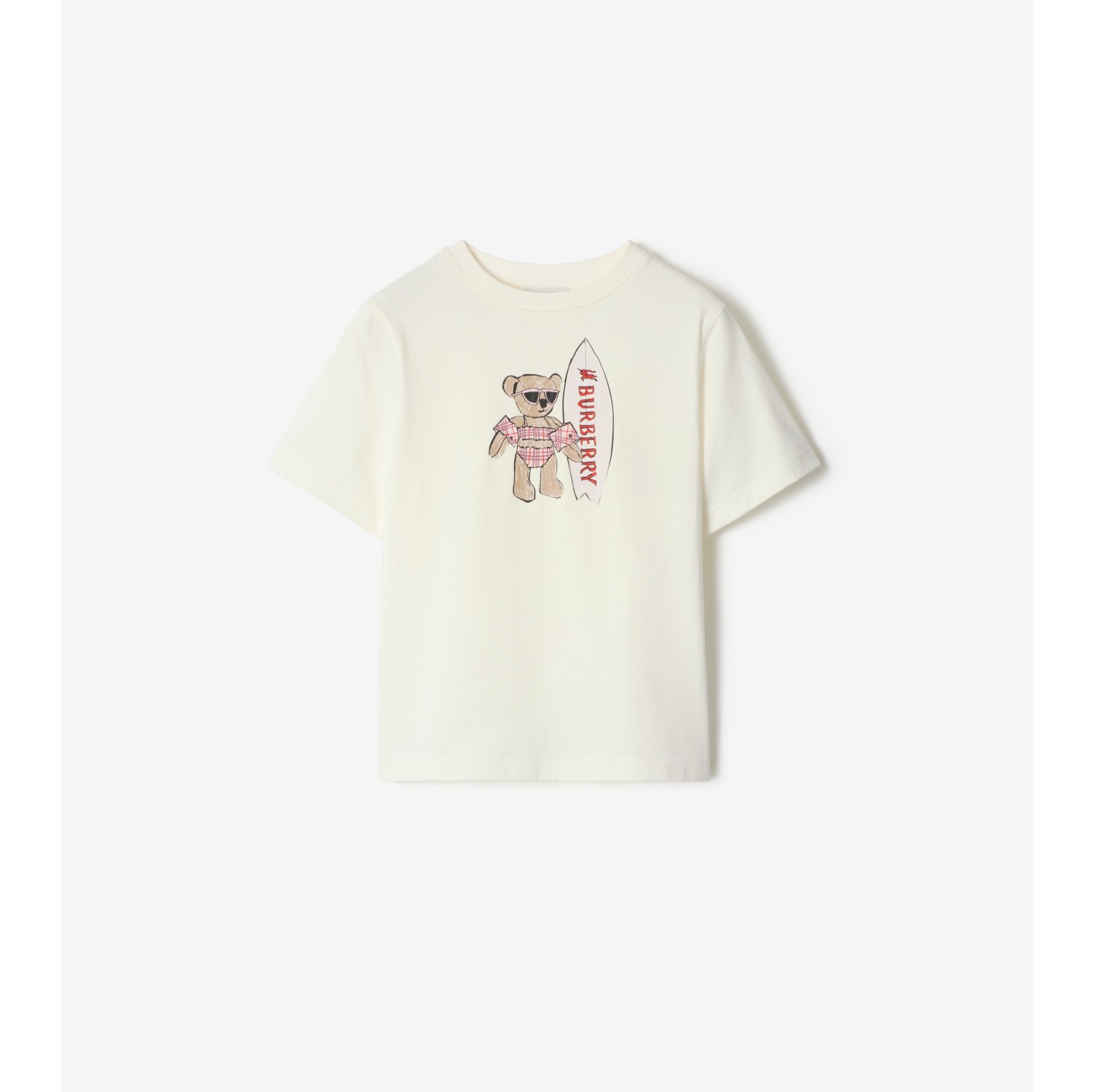 Surfer Bear Cotton T-shirt