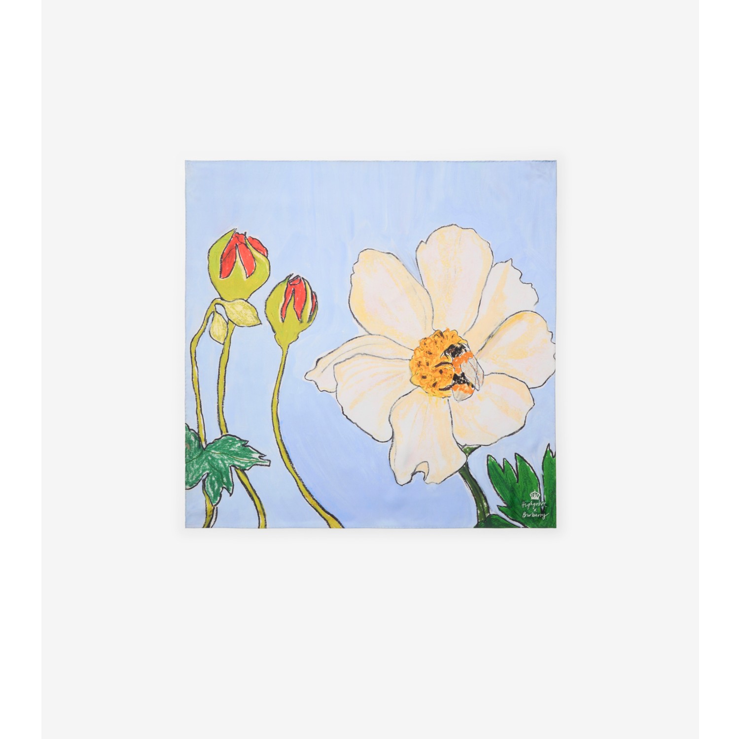 Highgrove Honeybee Silk Scarf