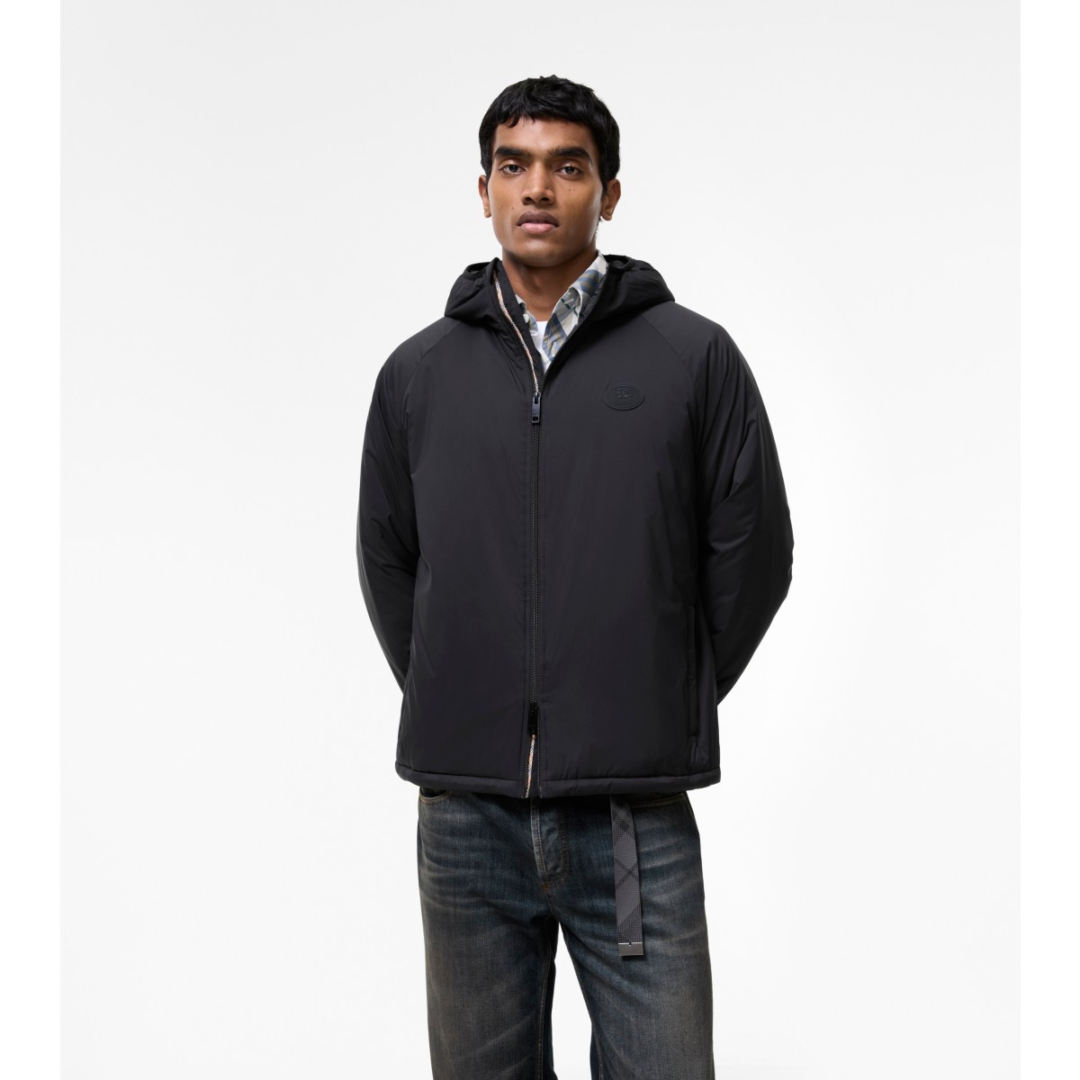  Packable Nylon Dunwich Hooded Jacket