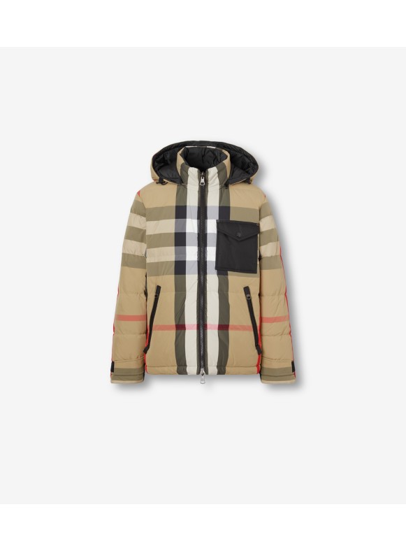 Burberry puffer shop sale