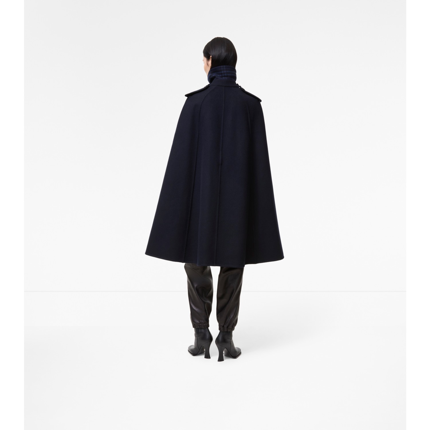 Wool Belmont Trench Cape