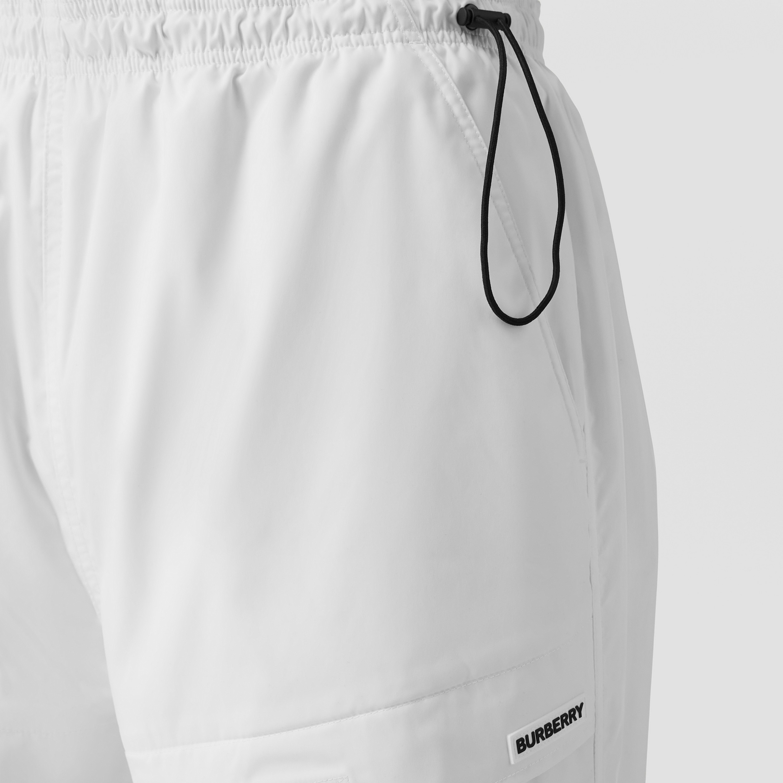 徽标装饰工装裤 (白色) - 男士 | Burberry® 博柏利官网 - 2