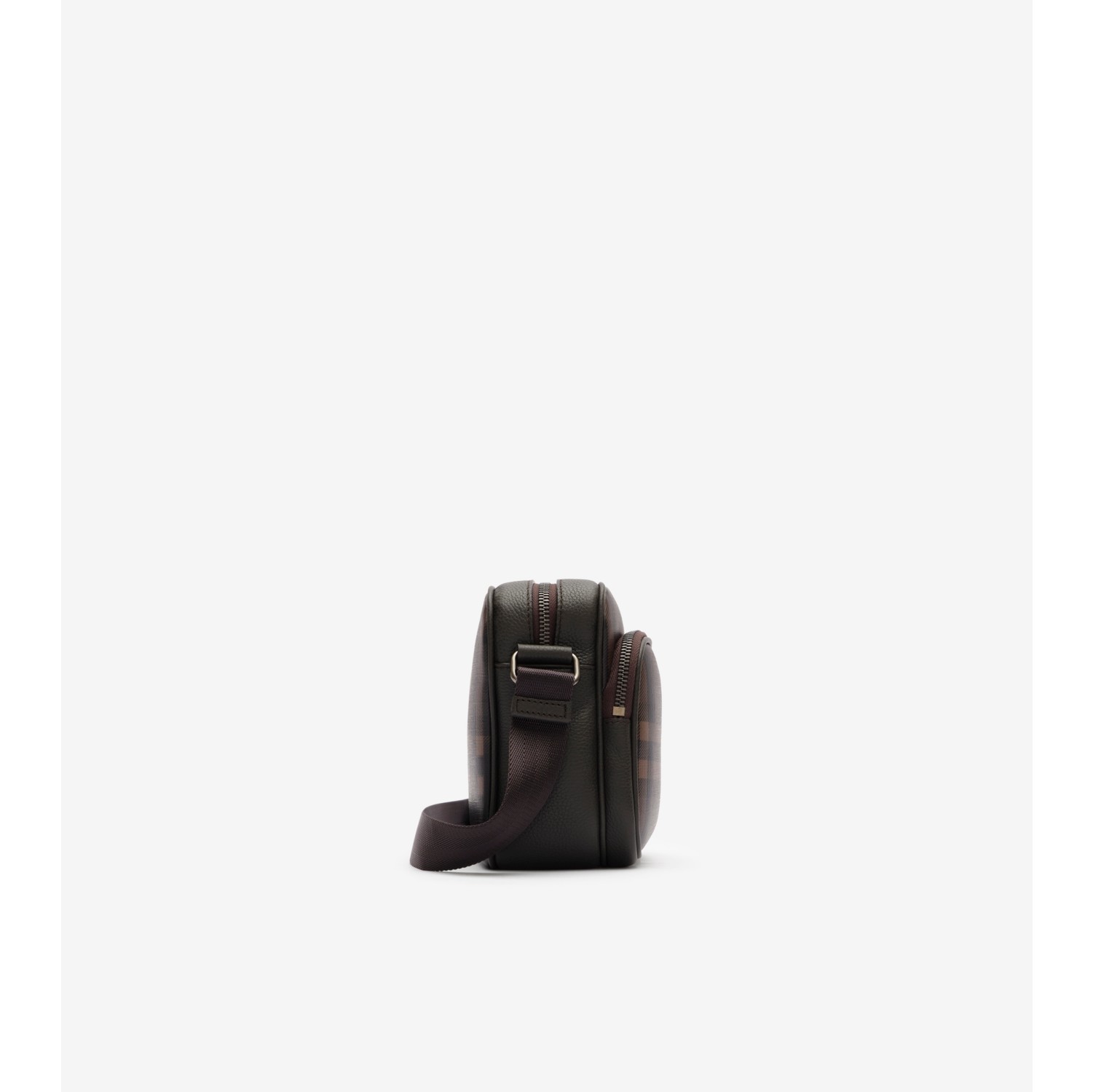 City Check Pocket Crossbody Bag
