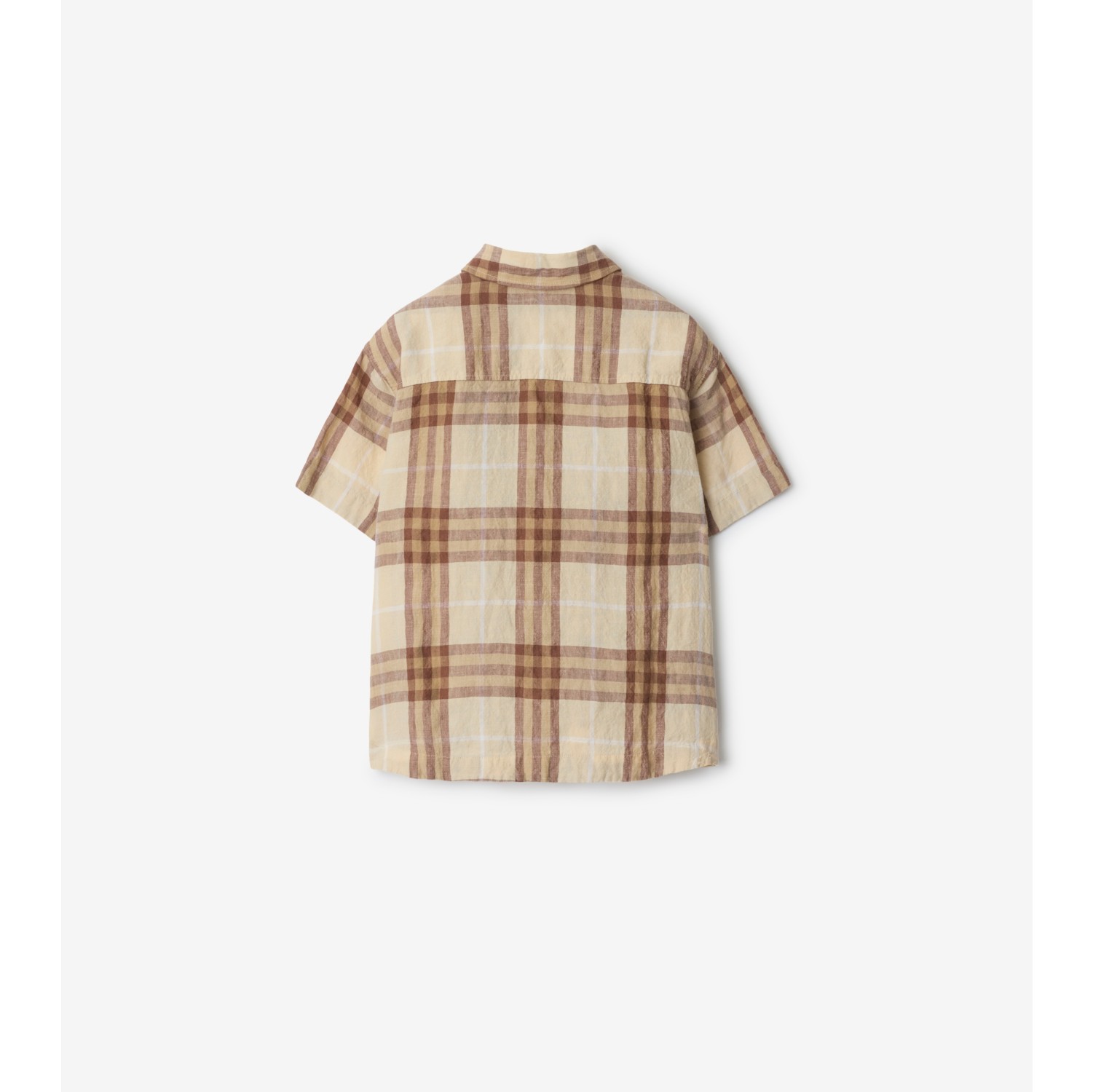 Check Linen Shirt