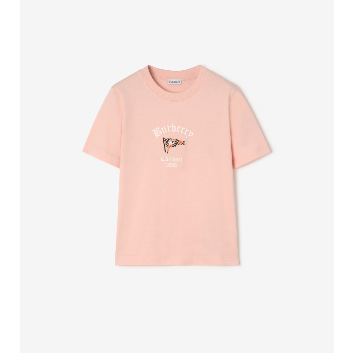  Check Flag Cotton T-shirt