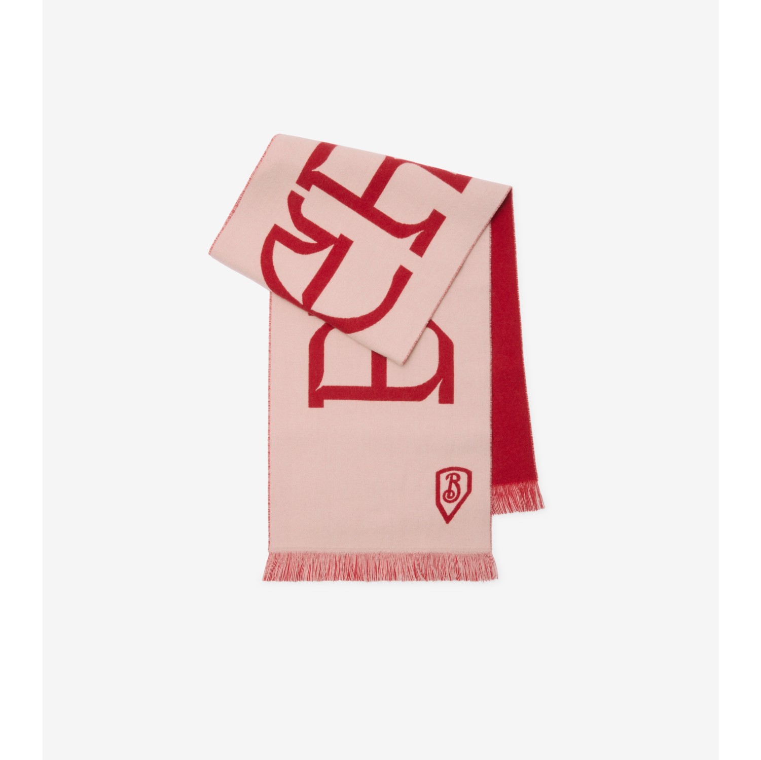 Logo Wool Scarf