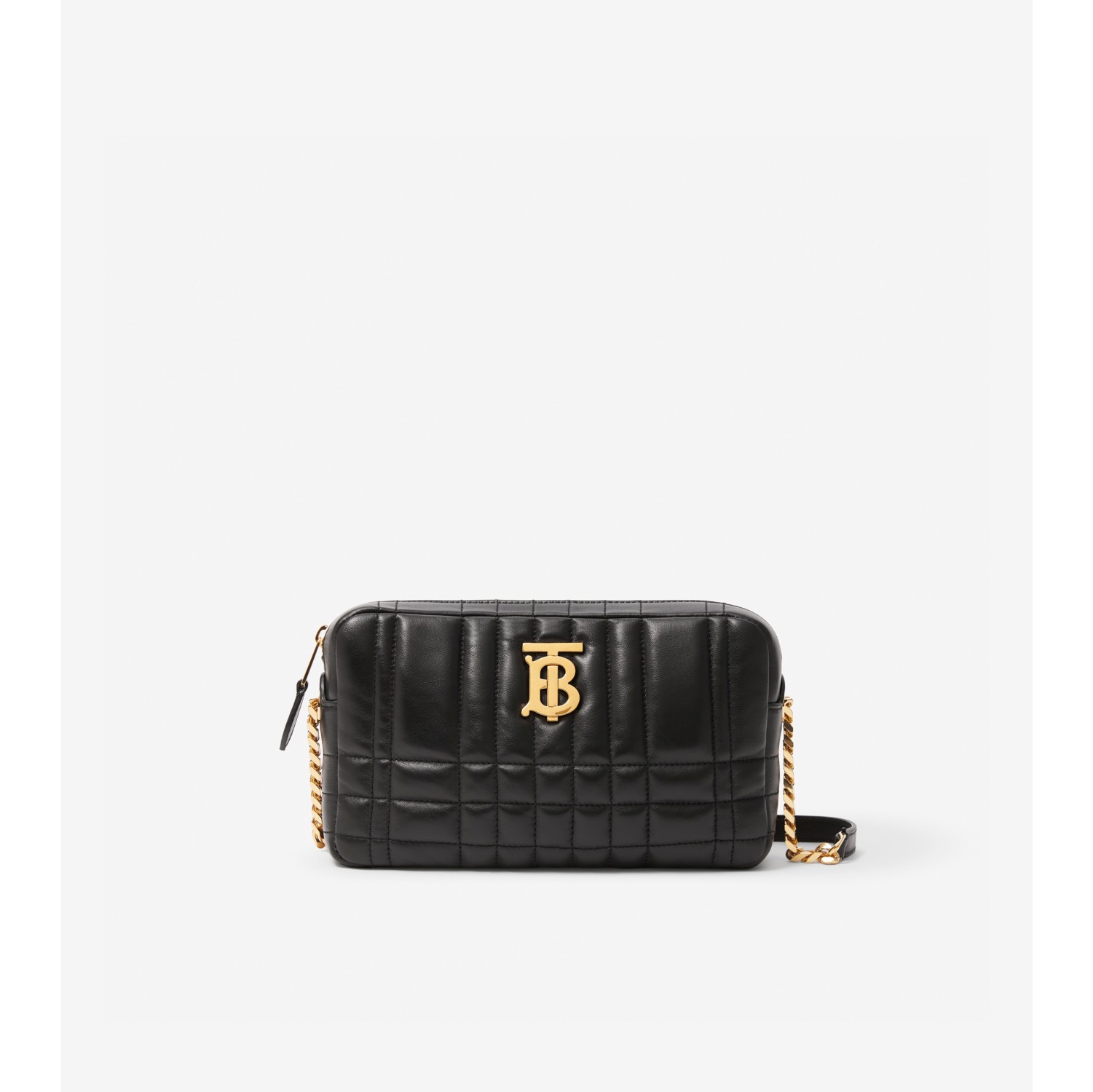 Lola Leather Shoulder Bag in Black - Burberry