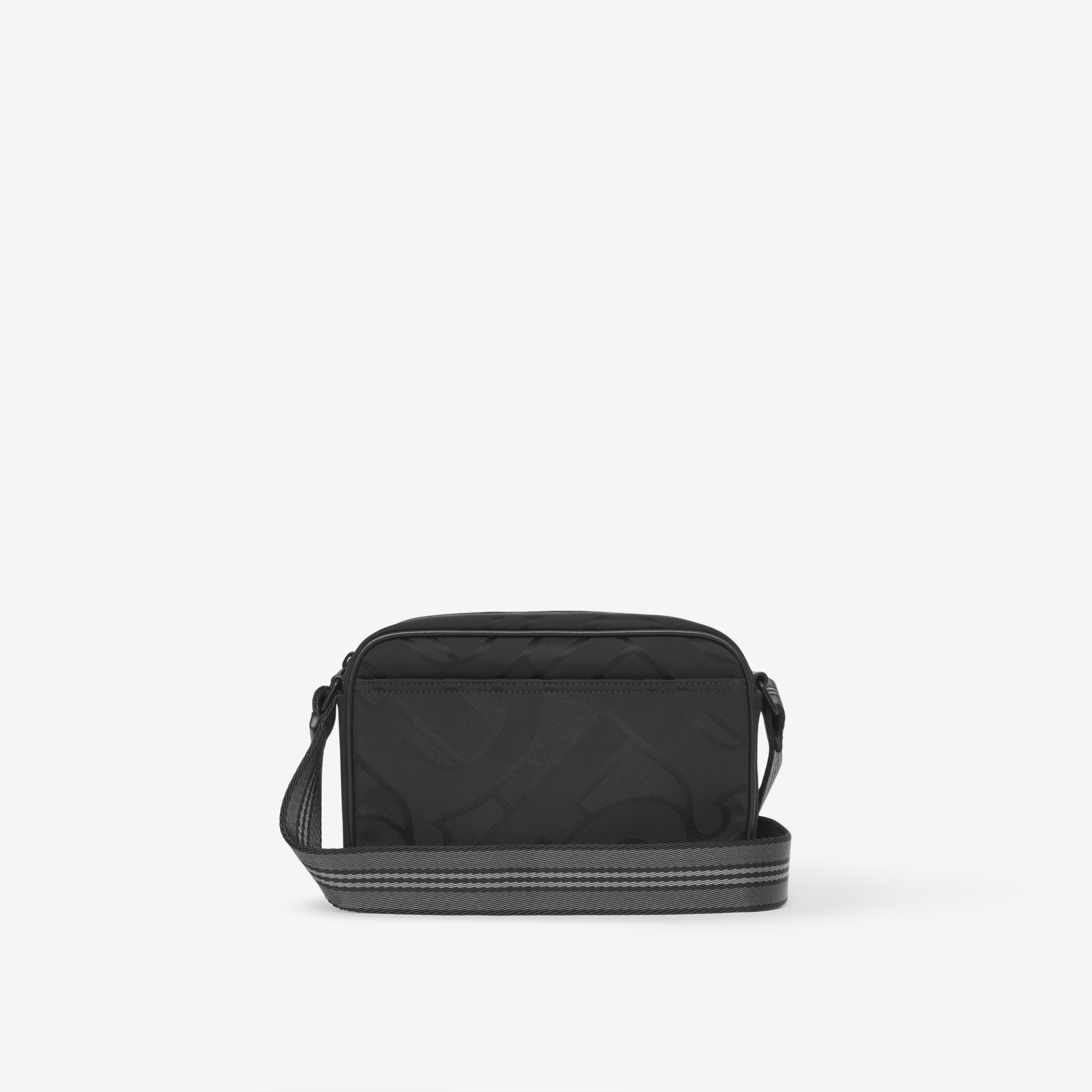 Monogram Jacquard Paddy Bag in Black - Men | Burberry® Official - 3