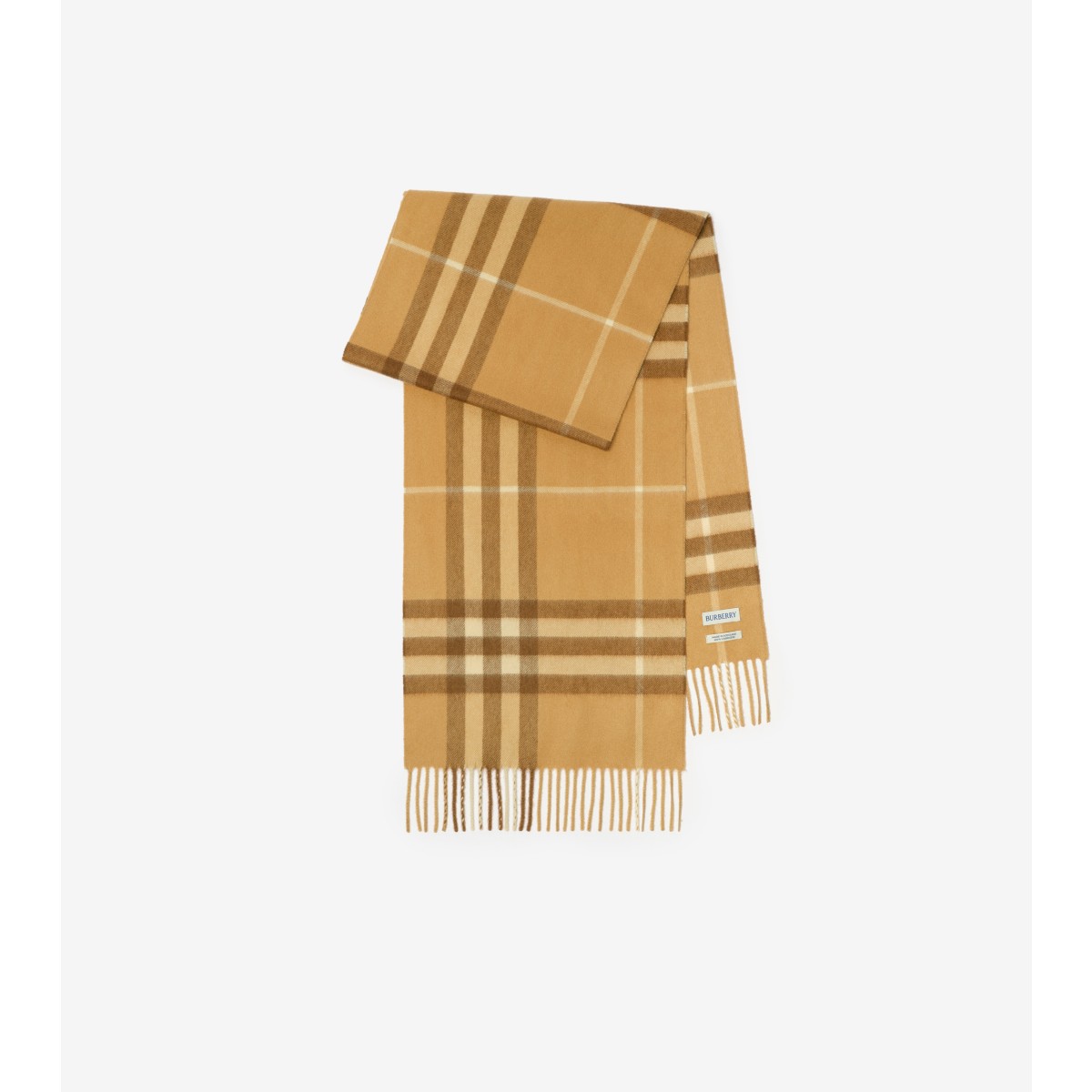  Check Cashmere Scarf
