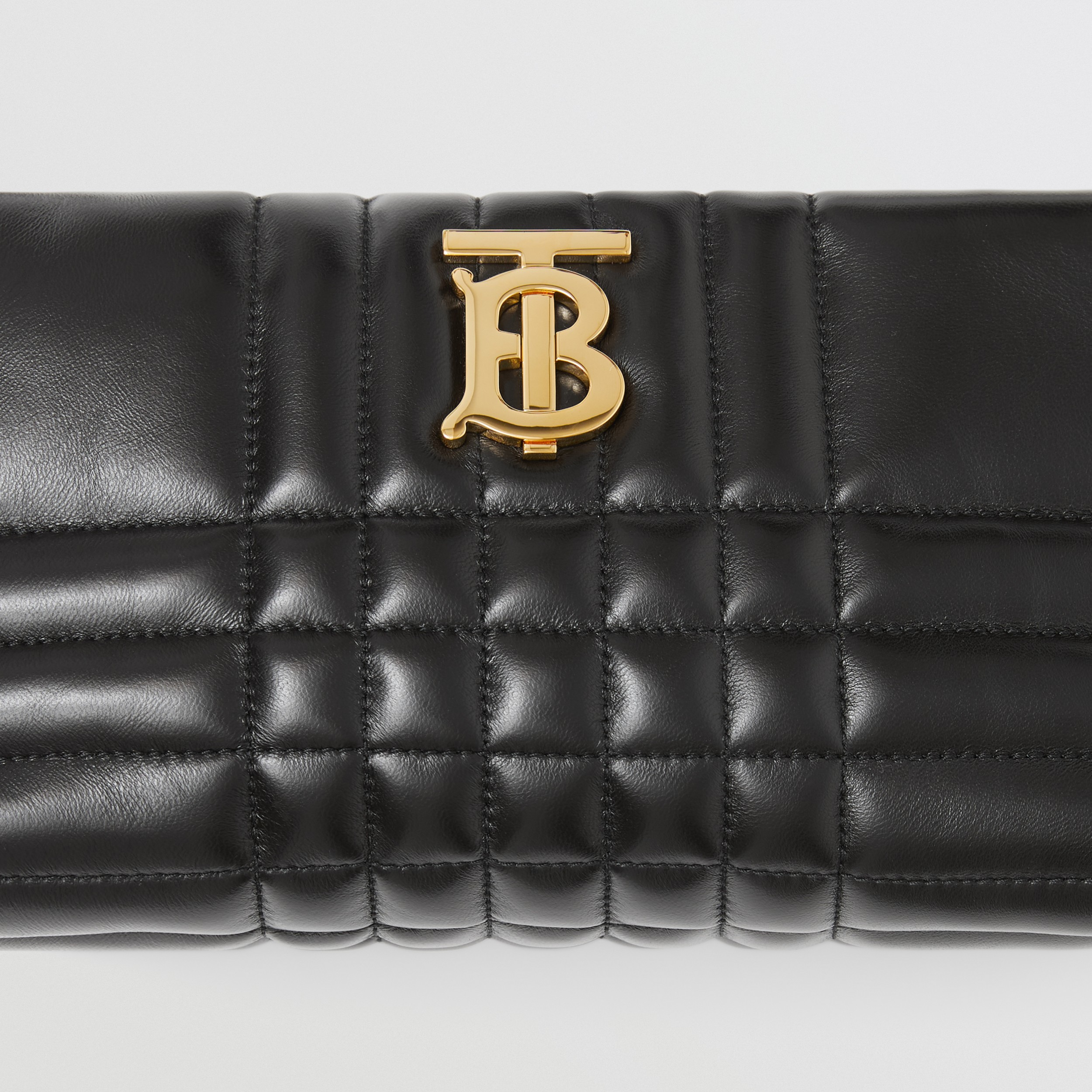 Small Quilted Lambskin Soft Lola Bag in Black - Women | Burberry® Official - 2