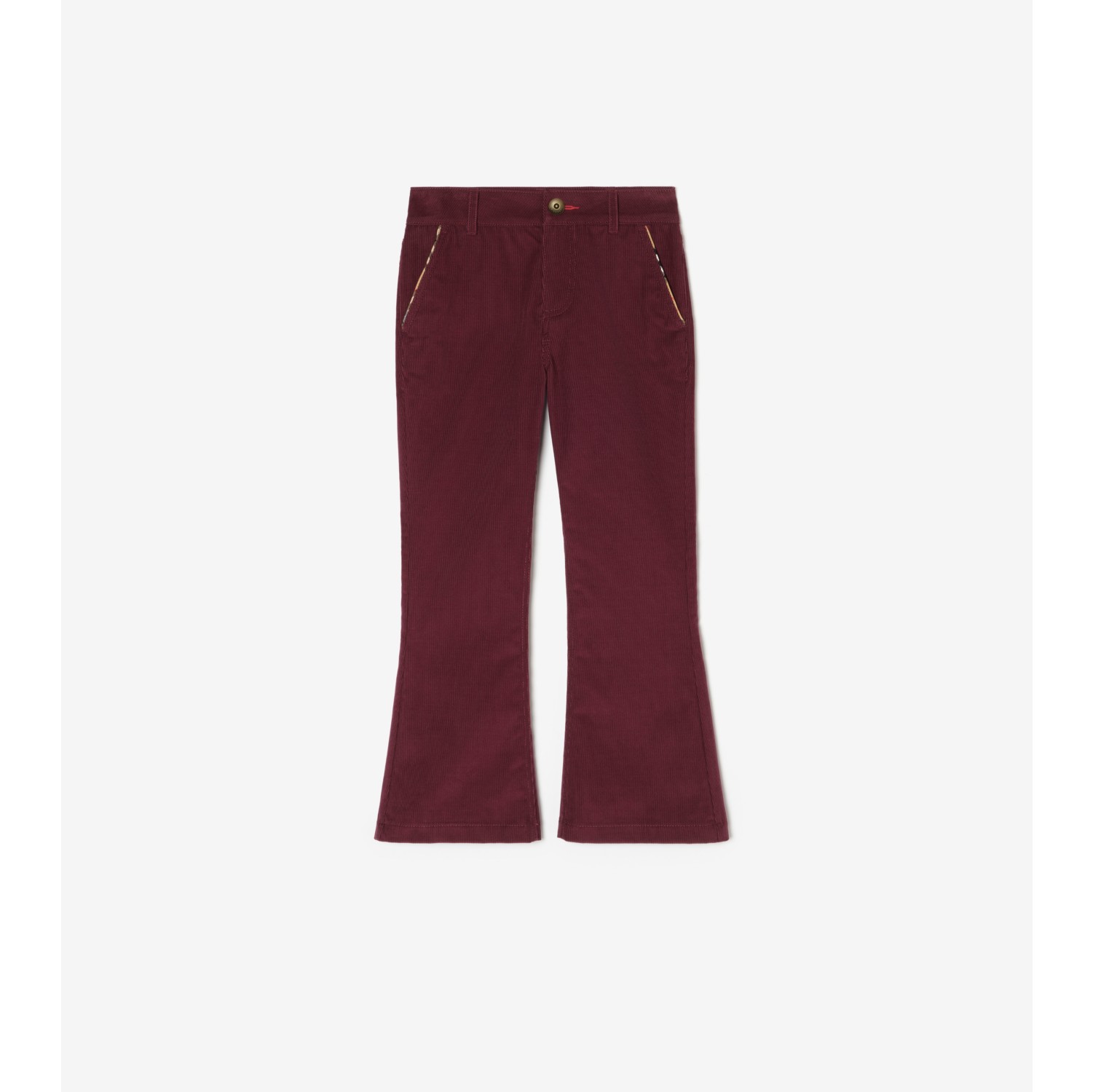 Corduroy Flared Trousers